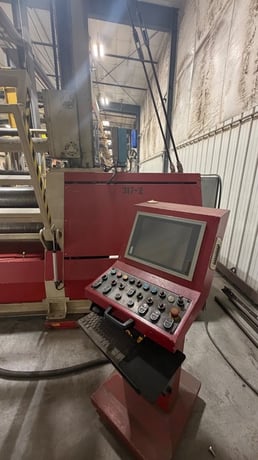 3/4" x 6' Akyapak #AHS-20/16, hydraulic 4-roll bendinf machine, 2015 - Image 8