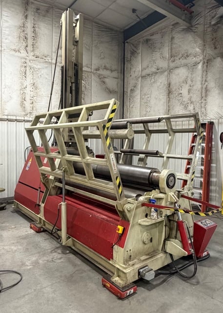 72" x 3/4" Akyapak #AHS-20/16, hydraulic 4-roll bendinf machine, 2015 - Image 2
