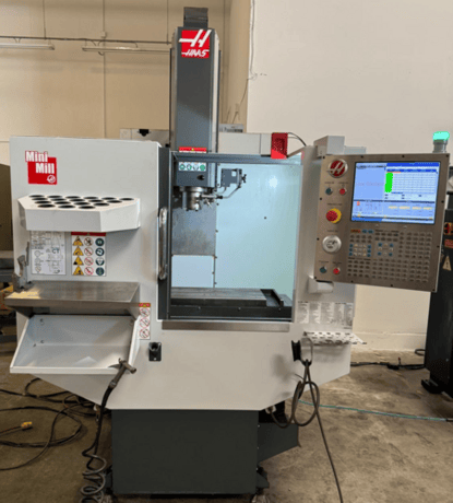 Haas #Mini-Mill, CNC Vertical Machining Center, 16" X, 12" Y, 10" Z, 36" x 12" table, 7.5 HP, 6000 RPM, CAT - Image 2