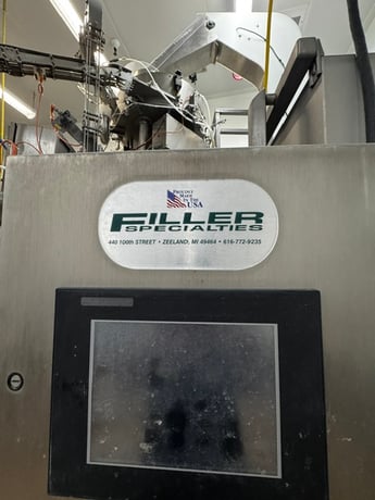 Filler Specialties #AWFS-18-6-R, Rotary Bottle Filler/Capper, Stainless Steel, (18) filling heads, (6) AROL - Image 2
