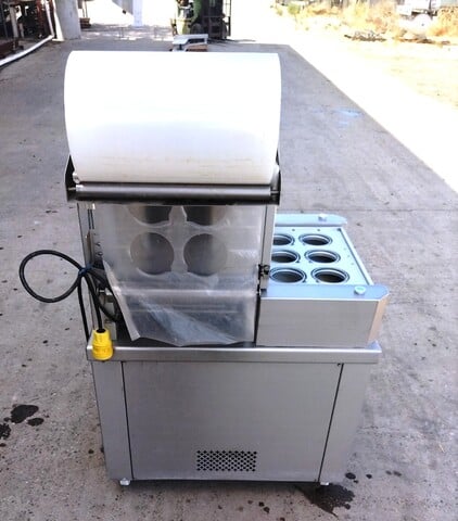XtraVac, 6-Station Semi-Automatic Tray Sealer, Stainless Steel, roll-fed film system - Image 3