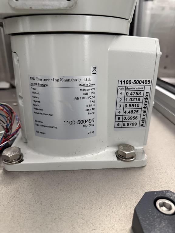 ABB IRB-1100-4/0.58, industrial robot, OmniCore C30 controller (4 available) - Image 5