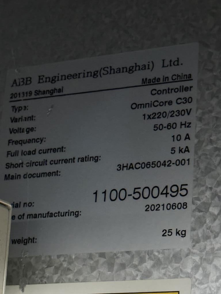 ABB IRB-1100-4/0.58, industrial robot, OmniCore C30 controller (4 available) - Image 7