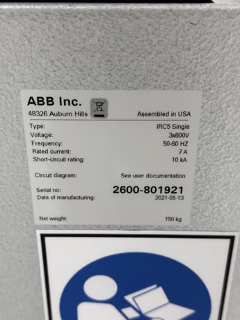 ABB IRB-2600, industrial robot, IRC5 Single controller (5 available) - Image 9