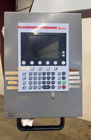 39 Ton, Baykal #APHS-39x4, CNC press brake, 4.1' overall, 8.3" stroke, 5 HP, Baykal ESA EC4 Control, CNC Back - Image 4