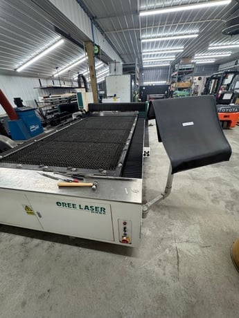Oree #OR-FH3015T3, fiber laser, 3000 watts, 5' x 10' table, 120" X, 60" Y, IPG source, capacitive height - Image 1
