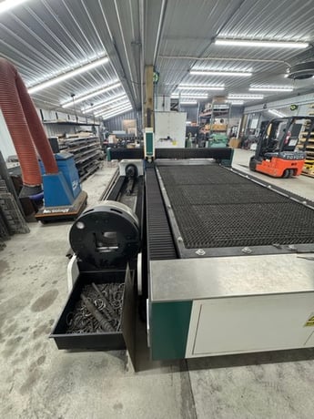 Oree #OR-FH3015T3, fiber laser, 3000 watts, 5' x 10' table, 120" X, 60" Y, IPG source, capacitive height - Image 2