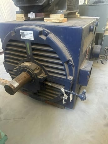 900 HP 900 RPM General Electric, Frame 8407Z, weather protected enclosure type 1, SLV, used, 4000 Volts, 250 - Image 1