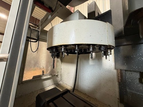 Haas #TM-2P, CNC vertical machining center, 10 automatic tool changer, 40" X, 16" Y, 16" Z, 6000 RPM, 7.5 HP - Image 4