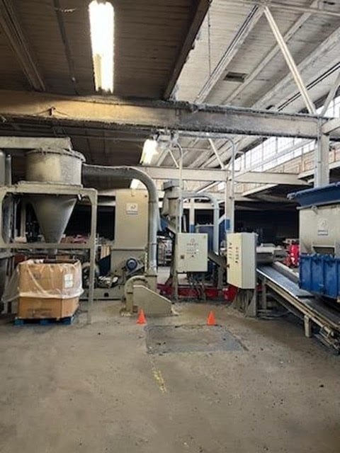 Zerma #ZSS-1000/1200, Complete Plastics Recycling System, 100 HP single-shaft shredder, 48" x 44" opening - Image 9