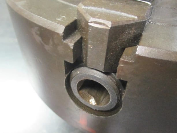 10" Atlas, 4-Jaw Lathe Chuck, cast steel, D1-5 Camlock back - Image 7