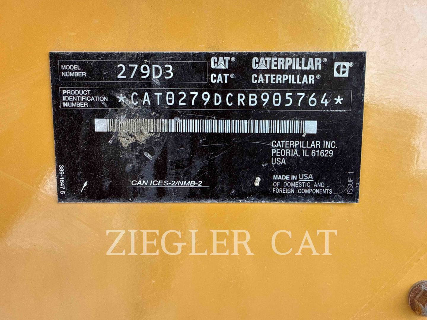 Caterpillar 279D3, 1744 hours, S/N: RB905764, 2023 - Image 6