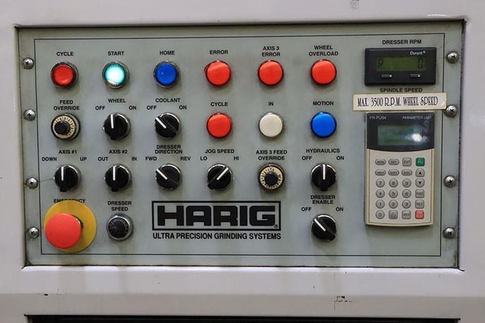 6" x 18" Harig #EZ-Surf-II, CNC surface grinder, 2 HP super precision spindle, automatic lube system, 2008 - Image 4