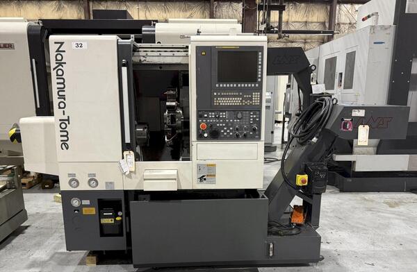 Nakamura Tome #AS-200Y, turning center, Y-Axis, live milling, 15.8" swing, 8" chuck, 2.6" bar, 2020 - Image 1