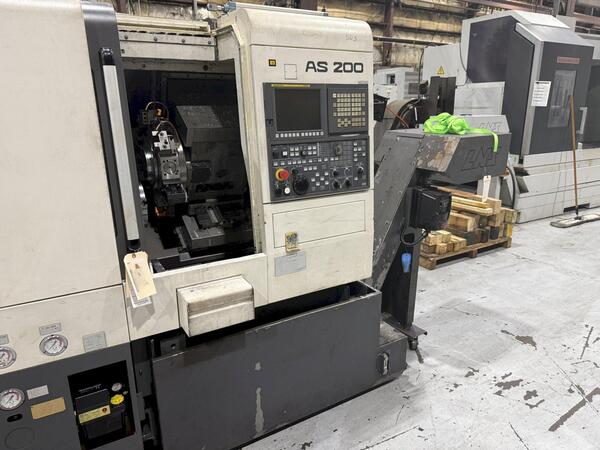 Nakamura Tome #AS-200Y, turning center, Y-Axis, live milling, 15.8" swing, 8" chuck, 2.6" bar, 2014 - Image 2