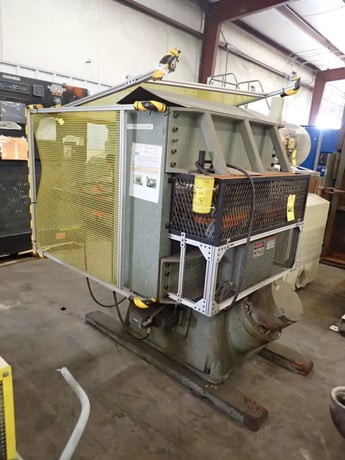 Herman Schwabe #DG, hydraulic flat bed up-acting die cutting press, 6 stroke, 8" DL - Image 3