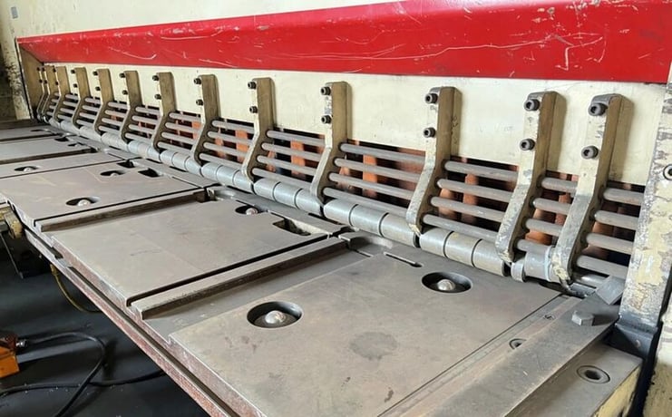 1/2" x 10' Cincinnati #500HSx10FT, hydraulic power squaring shear, 48" front operated power back gauge, 13 - Image 5