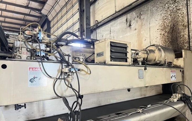 1/2" x 10' Cincinnati #500HSx10FT, hydraulic power squaring shear, 48" front operated power back gauge, 13 - Image 7