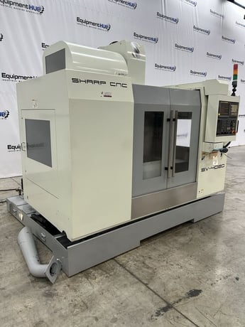 Sharp #SV-4020, CNC vertical machining center, Fanuc 18iMB, 40" X, 20" Y, 20" Z, 10000 RPM, 24 automatic tool - Image 2