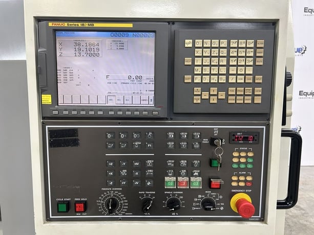 Sharp #SV-4020, CNC vertical machining center, Fanuc 18iMB, 40" X, 20" Y, 20" Z, 10000 RPM, 24 automatic tool - Image 4