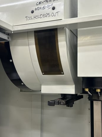 Sharp #SV-4020, CNC vertical machining center, Fanuc 18iMB, 40" X, 20" Y, 20" Z, 10000 RPM, 24 automatic tool - Image 10