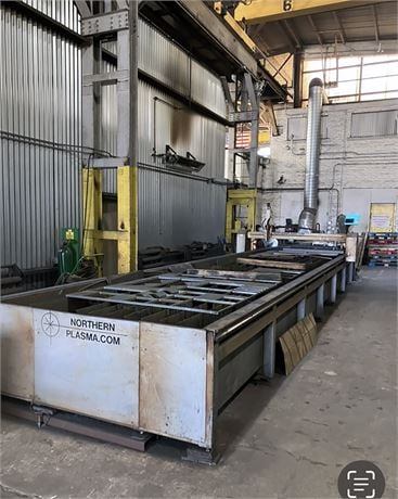 Northern Vision #NVHD-6x30, CNC plasma, 6' x 30' cutting area, 1000 IPM, Hypertherm Powermax 125, SDS Plate - Image 1