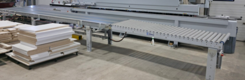Homag, Boomerang Return Conveyor, 18.4' machine length, 37.4" working height, 26-46 FPM, 480 Volt, 3PH, 2016 - Image 1