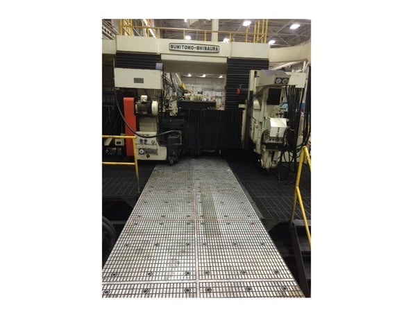 59" x 197" Sumitomo-Shibaura #KPL-1550-OG, Double Column CNC Surface Grinder, 63.4" between columns, 47.2" - Image 2