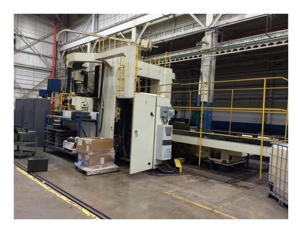 59" x 197" Sumitomo-Shibaura #KPL-1550-OG, Double Column CNC Surface Grinder, 63.4" between columns, 47.2" - Image 8