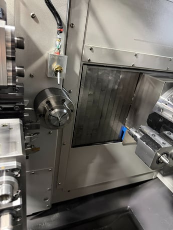 Tsugami #B038T, 9-Axis Swiss Type CNC Lathe, 9.84" max. headstock stroke, 1.5" max. bar capacity, 7.5 HP - Image 4