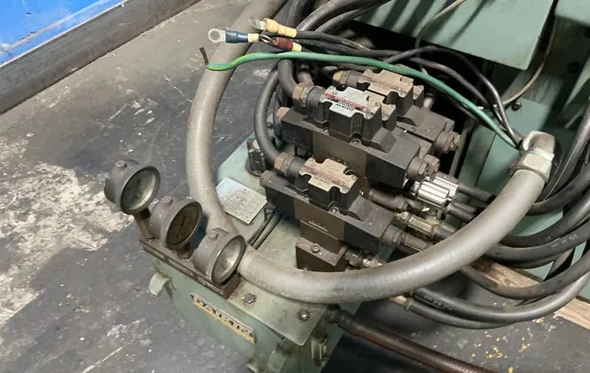 Mori Seiki #SL-4A, CNC Lathe, 12" 3-jaw chuck, 1" bore, 41 KVA, Fanuc Control, 220 V., 1983 - Image 10