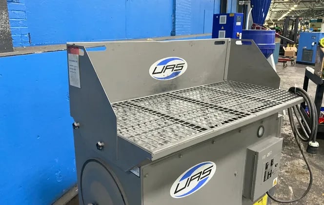 UAS #VP-150-G33UShut Height, Downdraft Bench Dust Collector, 24" x 48", 7.6 A, 2005 - Image 7