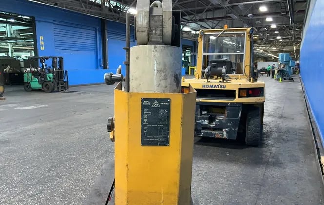 5" x 5" x 1/2" Geka #HYD-70, Ironworker, 5.5/6.4 KW, 1425/1725 RPM, 240/480 V., 3PH, foot pedals - Image 6