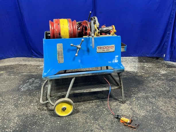 2.5" - 4" Ridgid #850, Pipe Threader, foot switch, 15 A, 115 V., 1PH - Image 2