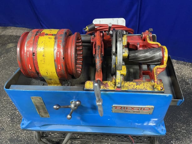 2.5" - 4" Ridgid #850, Pipe Threader, foot switch, 15 A, 115 V., 1PH - Image 3