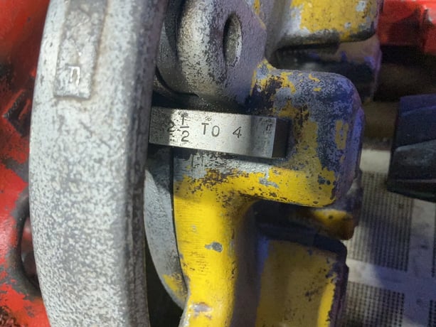 2.5" - 4" Ridgid #850, Pipe Threader, foot switch, 15 A, 115 V., 1PH - Image 6
