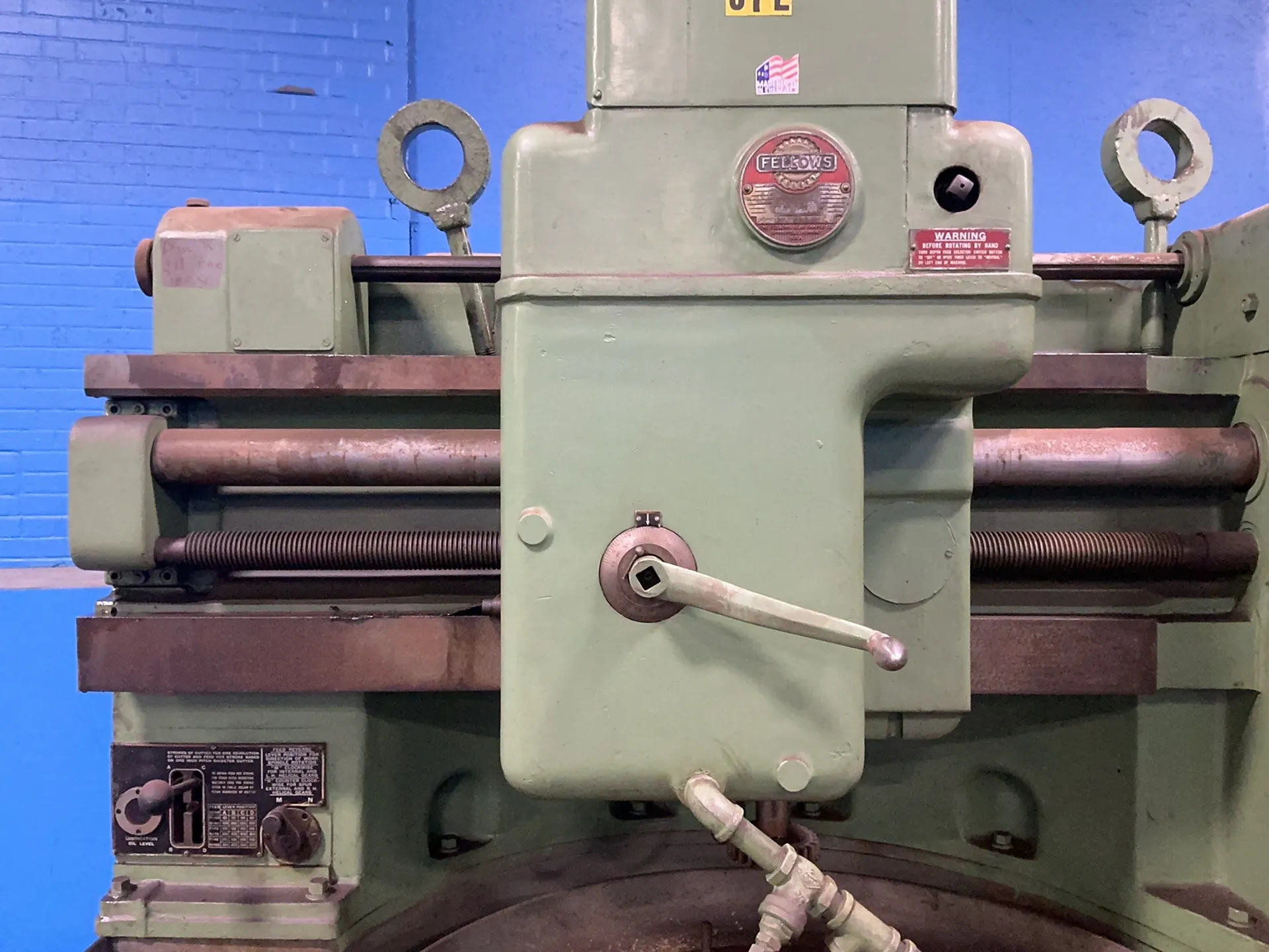 Fellows #36-Type, Gear Shaper, 28" plate diameter, 40" outer diameter - Image 2