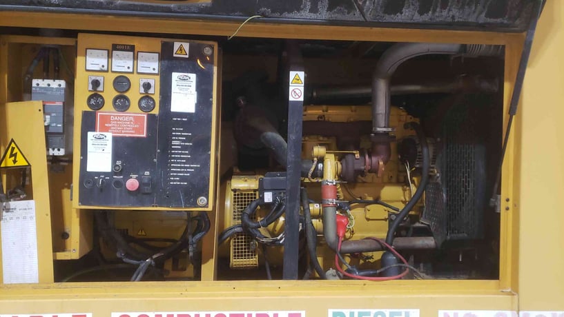 60 KW Caterpillar / Olympian #D60P4S, diesel generator set, 120/240 Volts, 1PH, 884 hours - Image 2