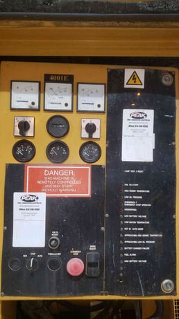 60 KW Caterpillar / Olympian #D60P4S, diesel generator set, 120/240 Volts, 1PH, 884 hours - Image 3