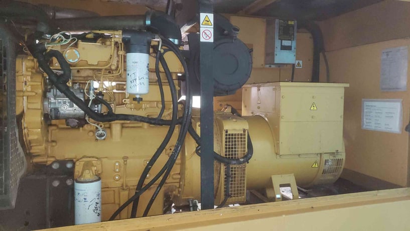60 KW Caterpillar / Olympian #D60P4S, diesel generator set, 120/240 Volts, 1PH, 884 hours - Image 7