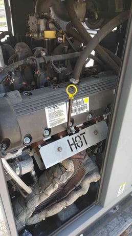 35 KW Generac #SG35, natural gas generator set, 120/240 Volts, 1PH, 143 hours - Image 5