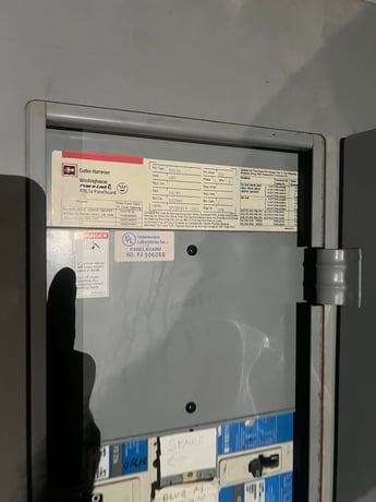250 Amp. Cutler-Hammer PRL3a, Distribution Panelboard, 480 Volts, 3PH - Image 2