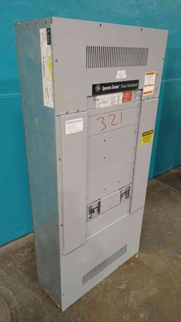 400 Amp. General Electric Spectra Series, Panelboard, 480 Volts, 3PH, 3W, Bottom Feed, (2) 250A 3-Pole - Image 5