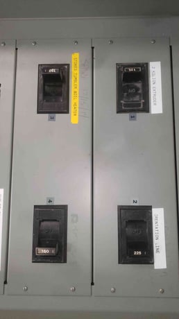 400 Amp. ITE, Distribution Panelboard, 480 Volts, 3PH, (20) 3-Pole Breakers - Image 9