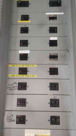 400 Amp. ITE, Distribution Panelboard, 480 Volts, 3PH, (20) 3-Pole Breakers - Image 10