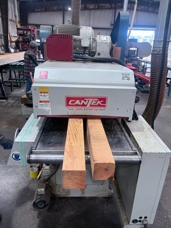 30" x 8" Cantek #GT-760-ARD, Top And Bottom Planer, 5000 RPM, 26-79 FPM, 4" diameter head - Image 5