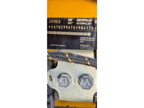 Cat 299D3, Skid Steer Loader, 2161 hours, S/N: DY904178, 2021 - Image 8