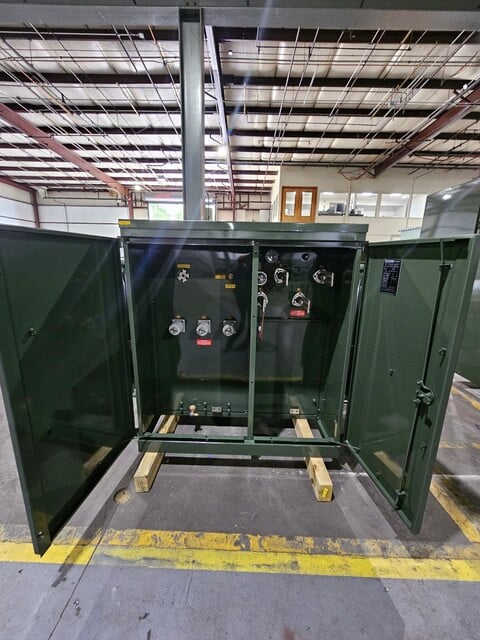 1000 kVA 4160 Delta Primary, 480Y/277 Secondary, PAD, proCORE(immediate shipment available) - Image 2