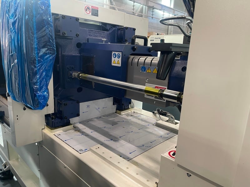 135 Ton, 6.83 oz., Haitian #ZEV1200/430, injection molding machine, 1.26" screw diameter, Keba Control, new - Image 2