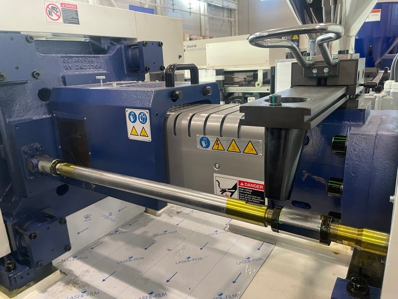 135 Ton, 6.83 oz., Haitian #ZEV1200/430, injection molding machine, 1.26" screw diameter, Keba Control, new - Image 6